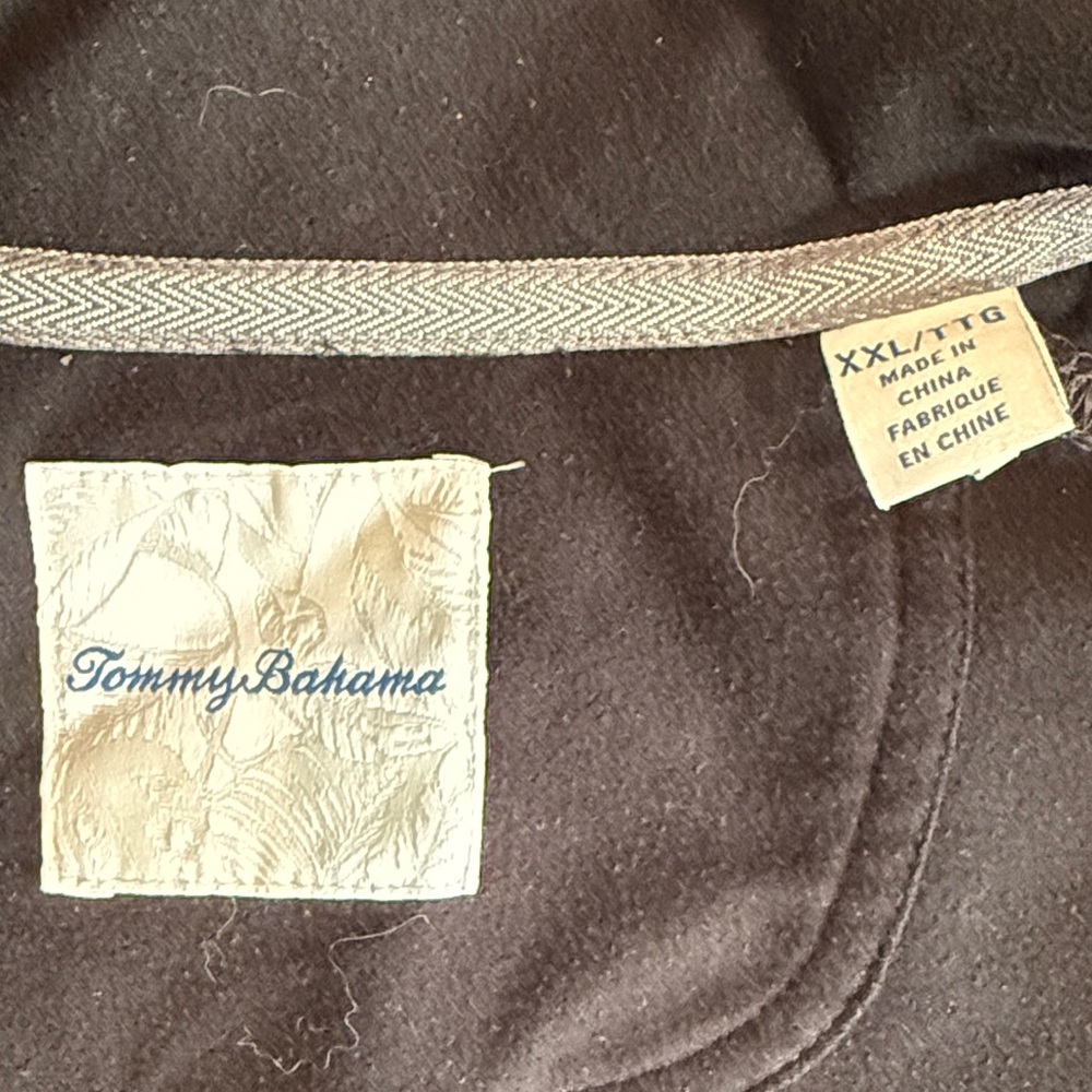 Tommy Bahama Men's Black Windbreaker Jacket XXL - Picture 5 of 7